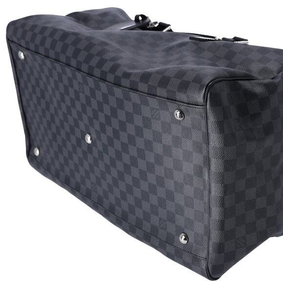 Louis Vuitton Roadster 50 Boston Bag N48189 Damier Graphite Black Canvas - Picture 5 of 7